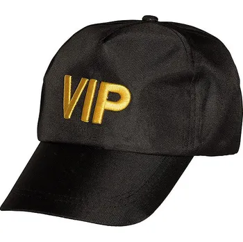 Boland Černá kšiltovka s nápisem VIP