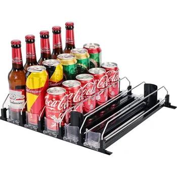 Příslušenství pro lednici OEM Držák nápojů do lednice Barva/Velikost: Černá - 5 řad