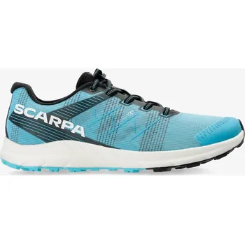 Pánská běžecká obuv Pánské běžecké boty SCARPA Spin Race azure/white, velikost 42.5 EU