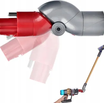 Bezpečnostní kamera ADAPTER KOŃCÓWKI DO ODKURZACZA DYSON V7 V8 V10 V11 V15 ÚHLOVÝ 90°