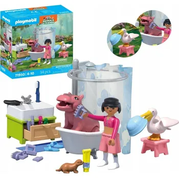 Stavebnice Playmobil Playmobil 71950 Zvířátka ve vaně