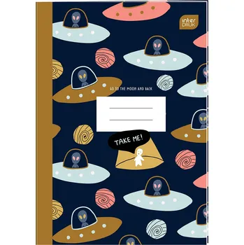 Sešit Sešit A4 s mřížkou Interdruk, 32 listů