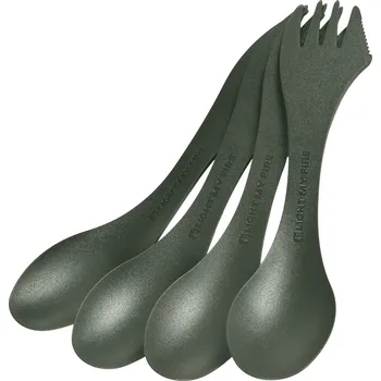 Kempingové nádobí Light My Fire Spork original 4-pack sagegreen 2412413115