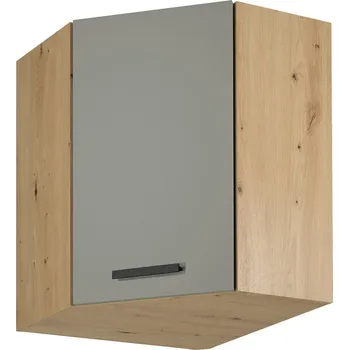 Kuchyňská skříňka LANGEN bu | horní skříňka G60N rohová | s úchytem | UNI provedení | béžová