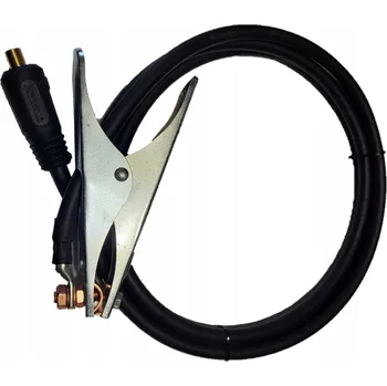 elektrický kabel Zemnící kabel pro svářečku, vodič 25mm², zástrčka 35, 3m