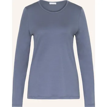 Hanro Dámské Pyžamové Tričko Loungy Nights, modrá, 46