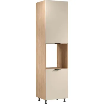 Kuchyňská skříňka SORENTO pz | vysoká skříňka D60PWN na vestavnou troubu | 60 cm | UNI provedení | puccini/béžová