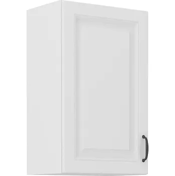 Kuchyňská skříňka STILO bb | horní skříňka 45G-72 1F s 2 policemi | 45 cm | bílá/bílá mat | UNI dvířka