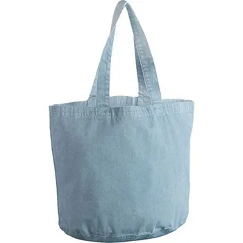 Westford Mill Plátěná taška WM345 Vintage Light Blue 38,5 x 34 x 22 cm