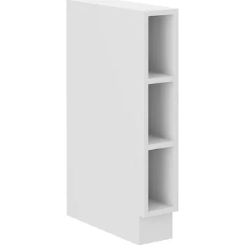 Kuchyňská linka LARA gr | dolní regál 15D OTW BB | 15 cm | bílá
