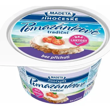 Madeta Jihočeské pomazánkové tradiční bezlaktózové