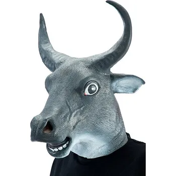 Karnevalová maska Carnival Toys Latexová maska býka