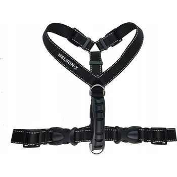 Postroj pro psa POSTROJE GUARD PRO PSA NELSON-X REFLEXNÍ S MADLEM XL KVALITNÍ