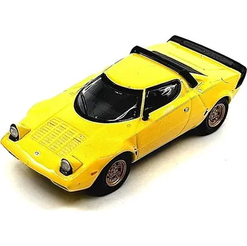 autíčko Mini GT Lancia Stratos Hf Stradale Giallo Fly 1975 - 1:64