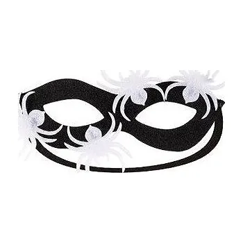 Karnevalová maska Carnival Toys Škraboška s pavouky