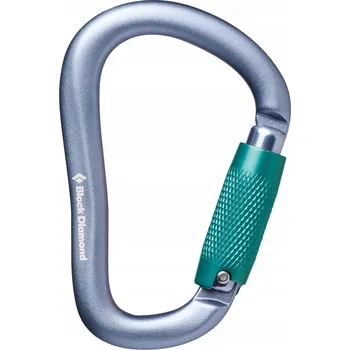 Jištění Horolezecká karabina Black Diamond Rocklock Triple Lock Carabiner - šedá