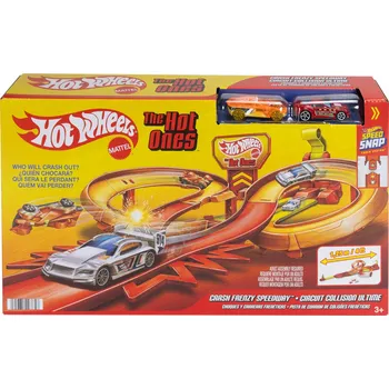 autodráha Hot Wheels Rallye srážka Závodní dráha Set Hračka 3+ JFD11