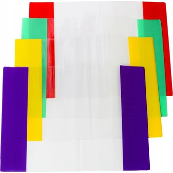 Sešit Obal na sešit Panta Plast A5 vícebarevný, 10 ks PVC