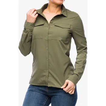 Dámská košile Dámská cestovní košile Craghoppers NosiLife Pro LS Shirt V - olive XS