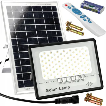 Venkovní osvětlení Pouliční lampa Berge 50 W 600 lm solární napájení