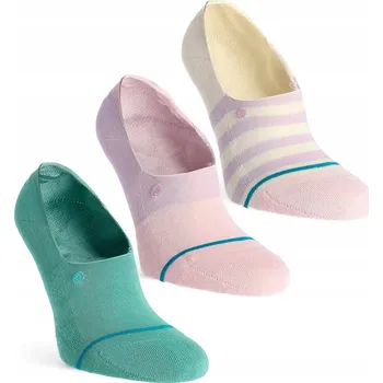 Pánské ponožky Dámské turistické Ponožky Stance Absolute, sada 3 páry, tyrkysová barva, velikost 35-37