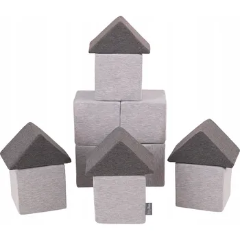 ostatní stavebnice Pěnové Stavebnice KiddyMoon 12 kusů