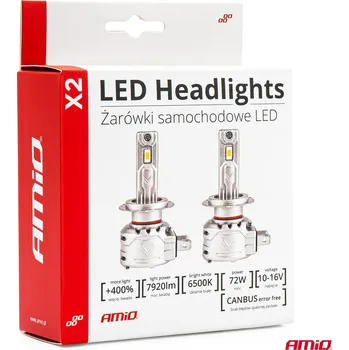 Autožárovka Žárovky Amio X2 H3 72W 2 ks