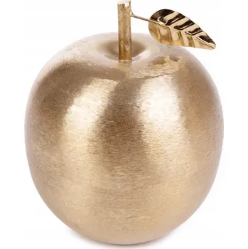 Obraz Stojící dekorace GIRONA jablko zlaté 14x14x15