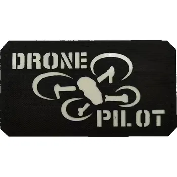 Nášivka Taktická nášivka / patch Drone Pilot - suchý zip Barva: černá motiv 1