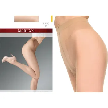 Dámské punčochy Punčocháče hladké Marilyn Nudo 15den béžové Visone velikost 5