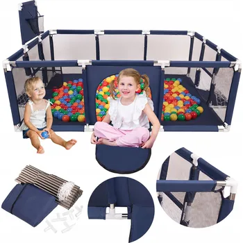 Dětská ohrádka Dětská Ohrádka Hřiště , koš, branka, 200 míčů BO-100X