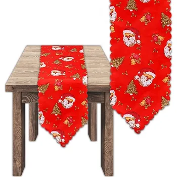 ubrus Bieżnik Świąteczny na Stół Obrus Święta Štědrovečerní Vánoce 180x35 cm
