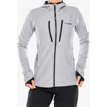 Dámská větrovka Dámská bunda Columbia Arctic Crest Bonded Full Zip - levandulová/černá M