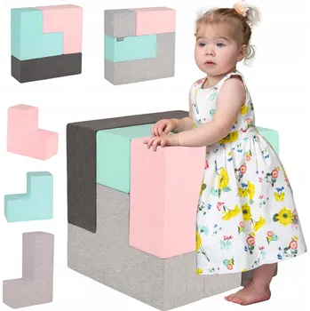 ostatní stavebnice MĚKKÉ PĚNOVÉ STAVEBNICE PRO DĚTI RŮZNÉ TVARY