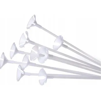 Party dekorace Party Deco svatební doplňky tyčinky bílé