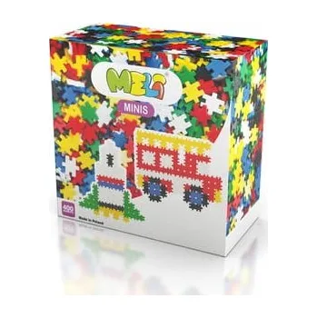 ostatní stavebnice Stavebnice Meli Minis 50301 vaflová barevná 400 dílů