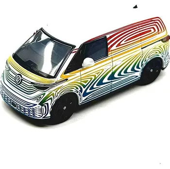 autíčko Mini GT Volkswagen ID.BUZZ Prototype Rainbow 2022 - 1:64
