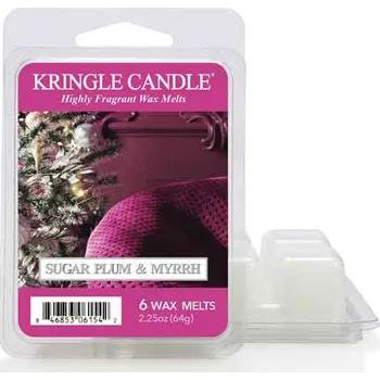 vonný vosk Kringle Candle Sugar Plum & Myrrh Vonný Vosk, 64 g