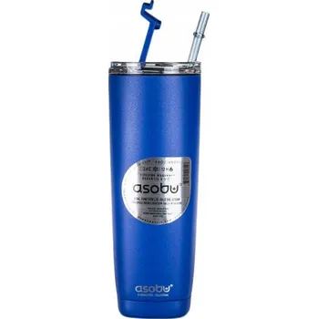 Termohrnek ASOBU Aqualina 600ml | MODRÁ