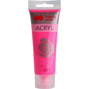 Vodová barva Akrylové barvy Happy Color 1 ks x 75 ml
