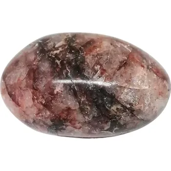 Křišťálová hmatka s hematitem – přírodní kámen síly a rovnováhy