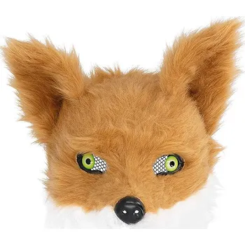 Karnevalová maska Boland Maska liška plyšová