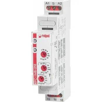 Relé Multifunkční časové relé s 10 funkcemi RPC-1MB-UNI Relpol
