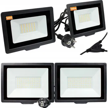 VÝKONNÝ Halogenový reflektor STAVEBNÍ světlomet venkovní osvětlení