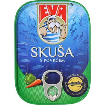 Potravina Podravka Eva makrela se zeleninou 100 g