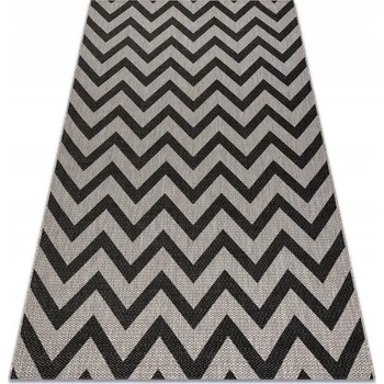 Koberec KOBEREC S PLOCHOU VAZBOU JUTA 120x170 cm ZIG ZAG #DEV758