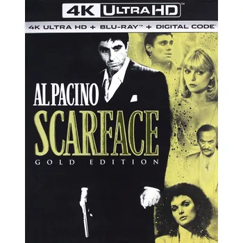 Blu-ray film Scarface na Blu-ray disku