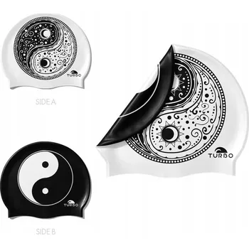 Plavecká čepice Plavecká čepice pro dospělé Silikonová Turbo černá