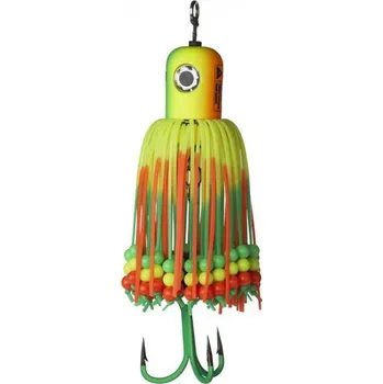 Rybářský háček Nástraha MADCAT A-Static Clonk Teasers Fire Tiger UV #3/0 200gr