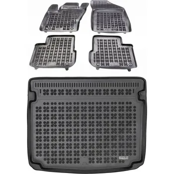 autokoberec Gumová sada autokoberců a rohož do kufru Fiat Tipo od 2016 Hatchback, Kombi 2-místné